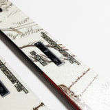 Close up of skis
